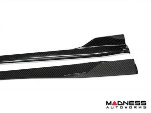 Alfa Romeo Giulia Side Skirts - Carbon Fiber - Shark Fin - Quadrifoglio